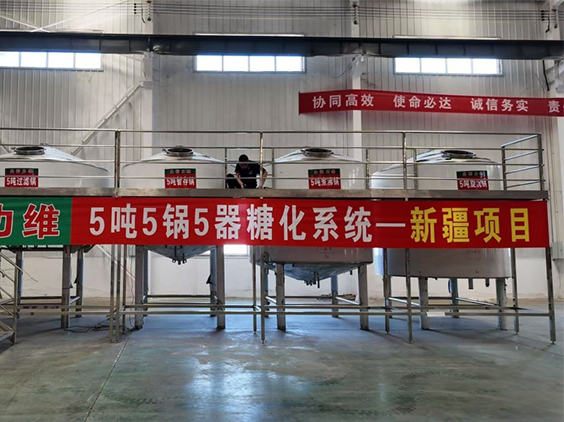 林甸精酿啤酒设备厂—5吨精酿啤酒设备—新疆项目